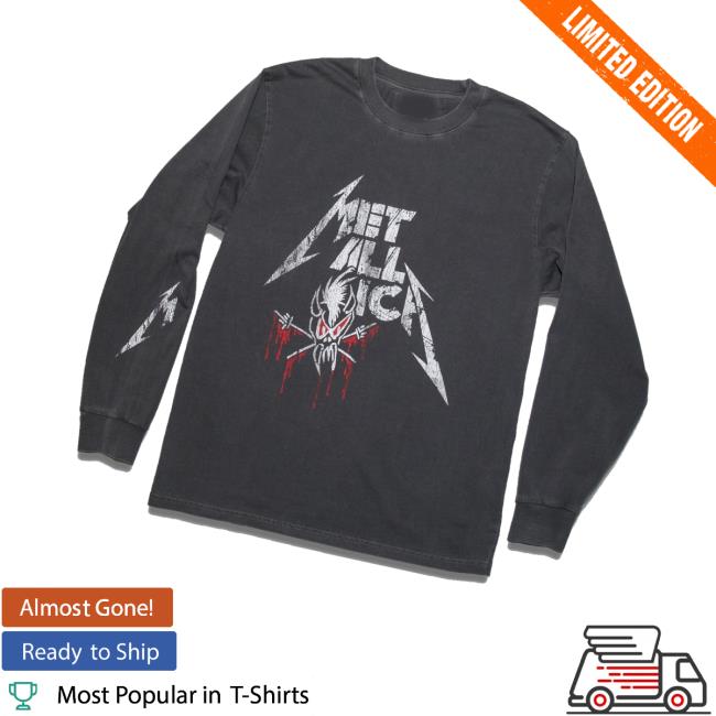 Metallica Merch Store Bloody Scary Guy Long Sleeve Shirt Metallica Merch Store Bloody Scary Guy Long Sleeve Shirt