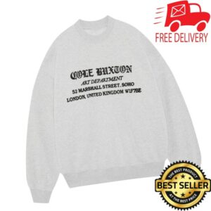 Cole Buxton Store Merch Art Department Sweatshirt