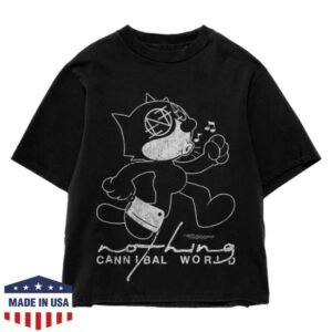 Band Of Nothing Store Merch Feel-X Black T-Shirt