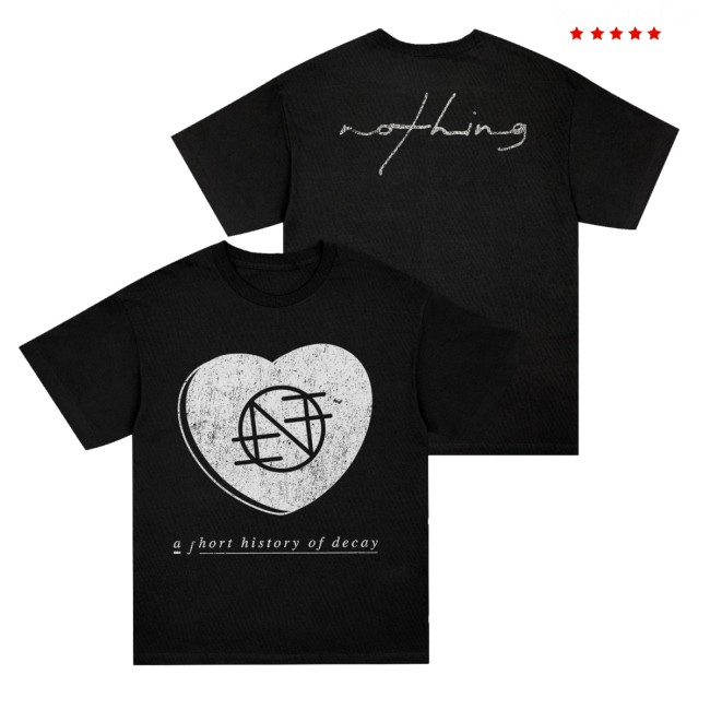 Run For Cover Records Store Merch Nothing Ashod Heart Shirt Run For Cover Records Store Merch Nothing Ashod Heart Shirt