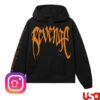 Revenge Merch Store St Francis Hoodie Black Blue Revenge Merch Store St Francis Hoodie Black Blue