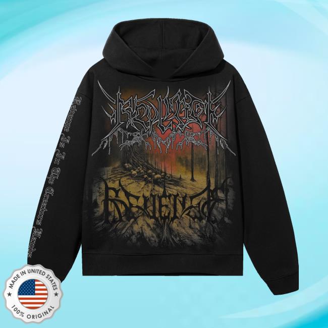 Revenge Merch Store Forest Hoodie Black Revenge Merch Store Forest Hoodie Black
