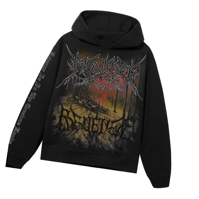 Revenge Merch Store Forest Hoodie Black Revenge Merch Store Forest Hoodie Black