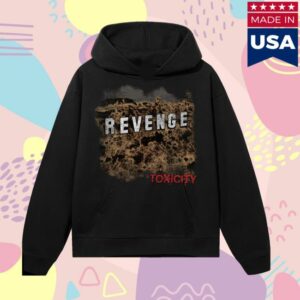 Revenge Merch Store Toxicity Hoodie Black