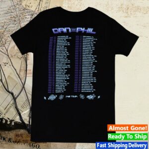 Dan And Phil Shop Store Merch Tour Tee