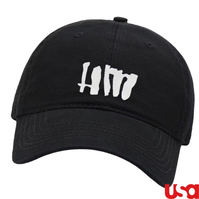 Harry Mack Official Store Merch Hm Dad Black And Navy Hat Harry Mack Official Store Merch Hm Dad Black And Navy Hat