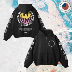 Electric Callboy Merch Store Tanzneid Tour Globe Kapuzenjacke