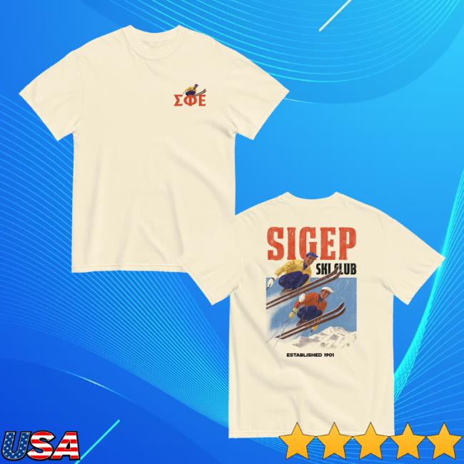 Official Sigep Store Merch Sigep Ski Club T-Shirt Official Sigep Store Merch Sigep Ski Club T-Shirt