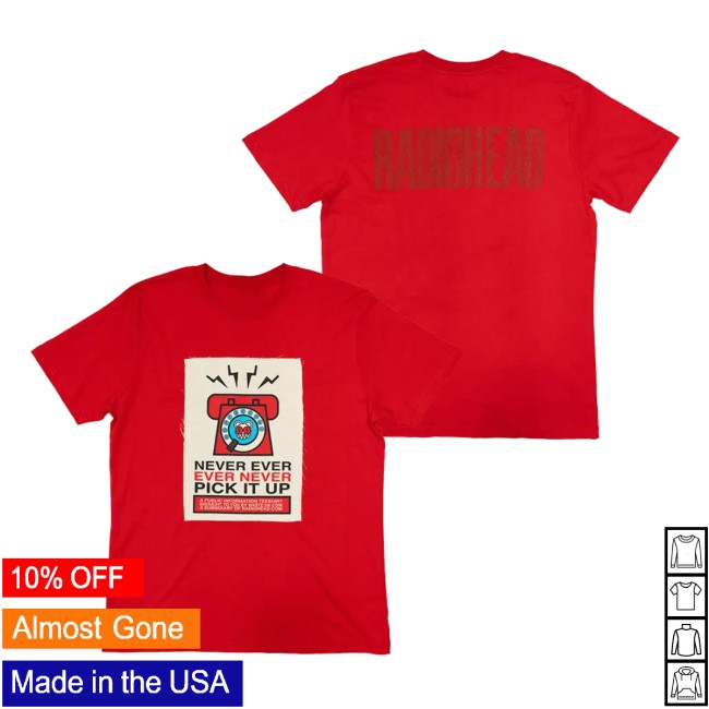 W.A.S.T.E. Store Merch Pick It Up Red T-Shirt W.A.S.T.E. Store Merch Pick It Up Red T-Shirt