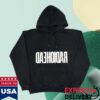 kenny waste store merch radiohead 2025 tour black hoodie w