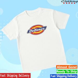 Deftones X Dickies Store Merch Deftones X Dickies White T-Shirt