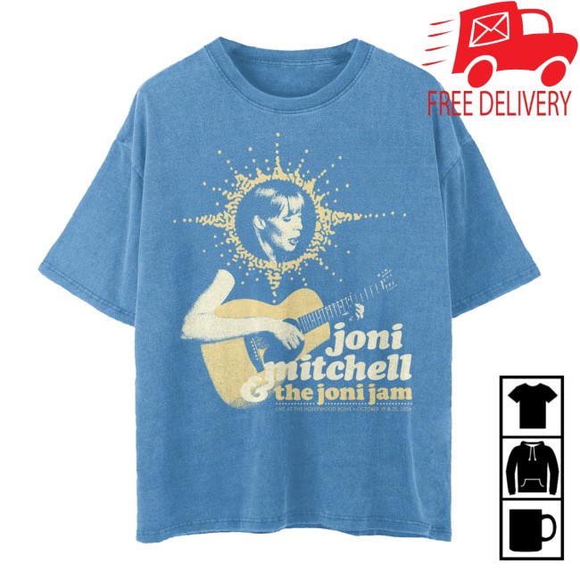 Joni Mitchell Store Merch Halo Joni Bowl Tee Joni Mitchell Store Merch Halo Joni Bowl Tee