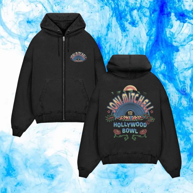 Joni Mitchell Store Merch Joni Jam Rainbowl Hoodie Joni Mitchell Store Merch Joni Jam Rainbowl Hoodie