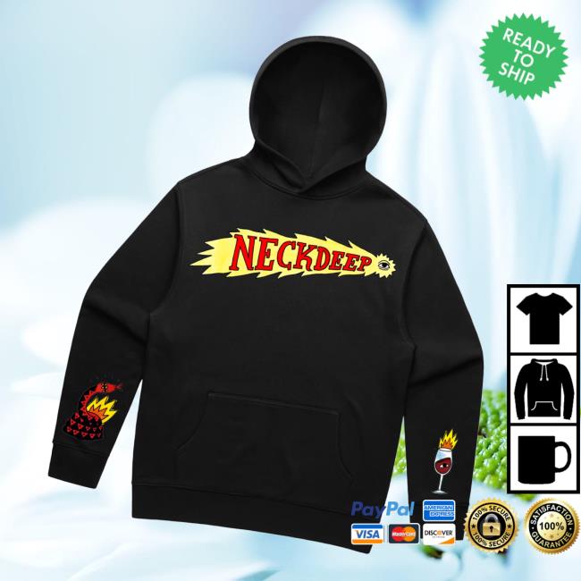 Hopeless Records Merch Store Neck Deep Shooting Eye Black Pullover Hopeless Records Merch Store Neck Deep Shooting Eye Black Pullover