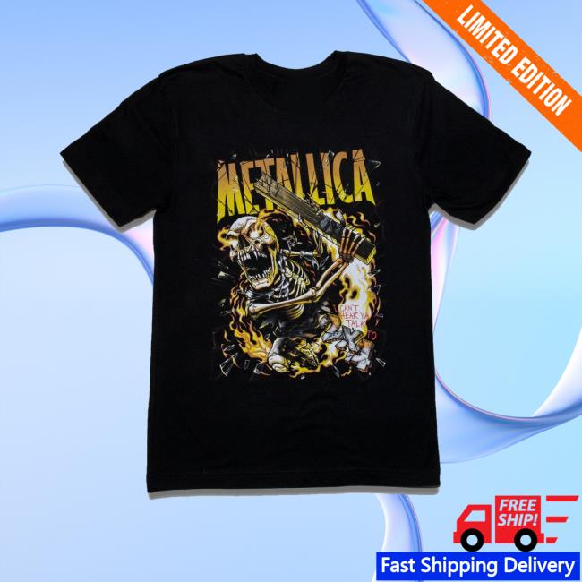 Metallica Store Merch 2 X 4 Poster Art T-Shirt Metallica Store Merch 2 X 4 Poster Art T-Shirt