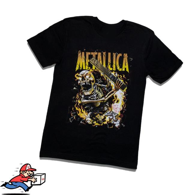 Metallica Store Merch 2 X 4 Poster Art T-Shirt Metallica Store Merch 2 X 4 Poster Art T-Shirt