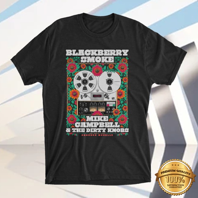 Blackberry Smoke Store Merch Blackberry SmokeMike Campbell Tour Tee Blackberry Smoke Store Merch Blackberry SmokeMike Campbell Tour Tee