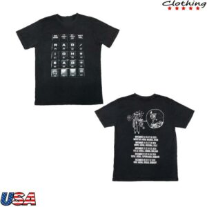 Wasteheadquarters Shop Merch 2025 Black Tour T-Shirt