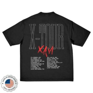 Xavi Official Store Merch X-Tour Tee