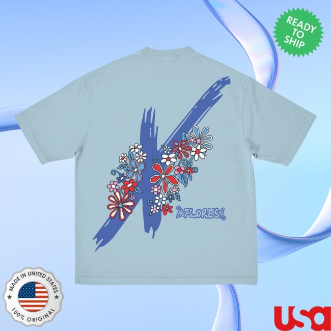 Xavi Official Store Merch Flores Tee Xavi Official Store Merch Flores Tee