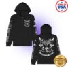 kenny mayhem official store merch omega skull zip up black hoodie