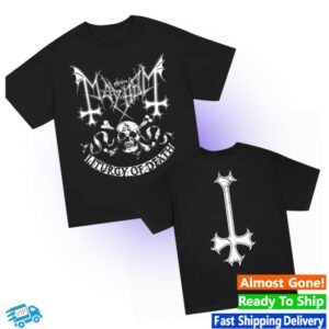 Mayhem Official Store Merch Omega Skull Black T-Shirt