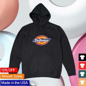 Deftones Shop Merch Deftones X Dickies Black Hoodie