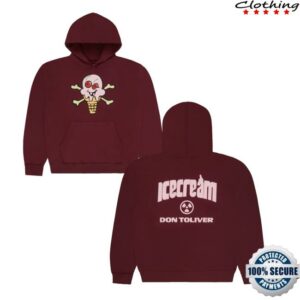 Don Toliver Music Merch Store Icecream Cones And Bones Octane Hoodie
