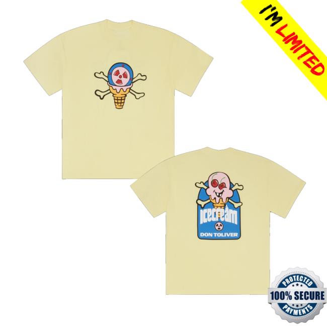 Don Toliver Music Merch Store Icecream Cones And Bones Octane Tee Don Toliver Music Merch Store Icecream Cones And Bones Octane Tee