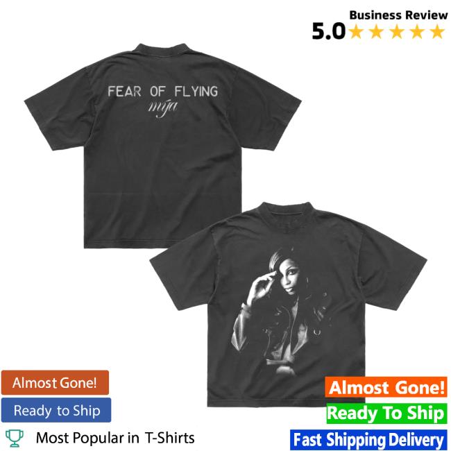 Complex Merch Store Mya Fear Of Flying T-Shirt Complex Merch Store Mya Fear Of Flying T-Shirt