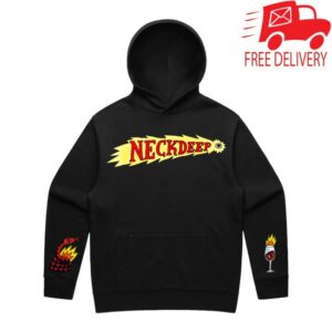 Hopelessrecords Merch Store Neck Deep Shooting Eye Black Pullover