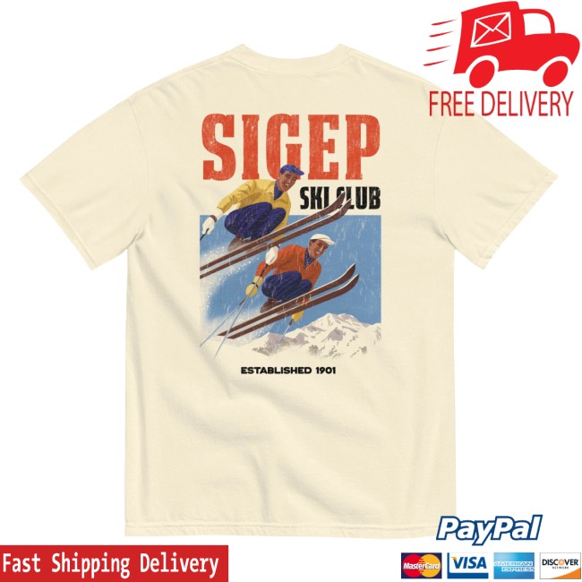 The Sigma Phi Epsilon Store Merch Sigep Ski Club T-Shirt The Sigma Phi Epsilon Store Merch Sigep Ski Club T-Shirt