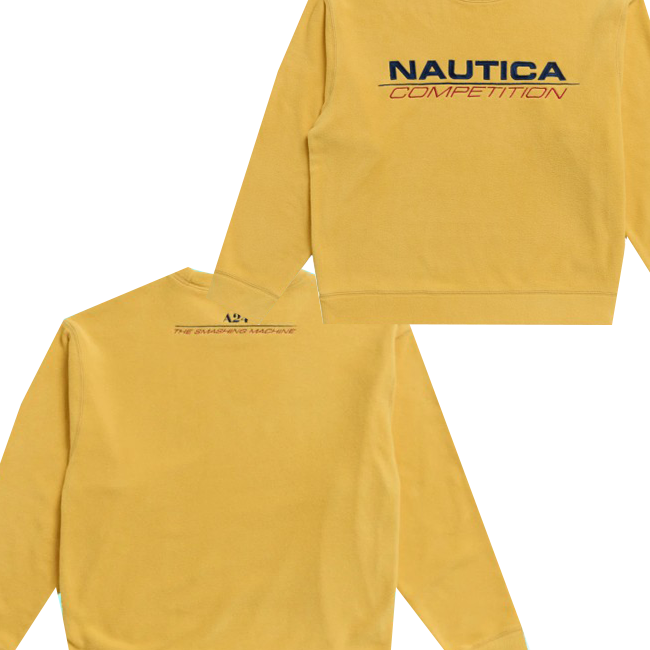 A24 Store Merch The Smashing Machine Nautica Sweatshirt A24 Store Merch The Smashing Machine Nautica Sweatshirt