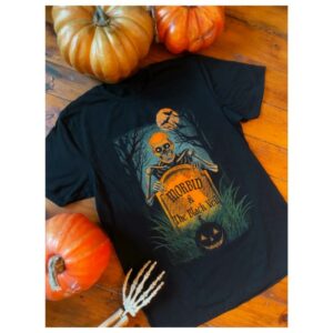 Black Veil Studio Merch Store Epitaph Morbid And Black Veil Collab T-Shirt