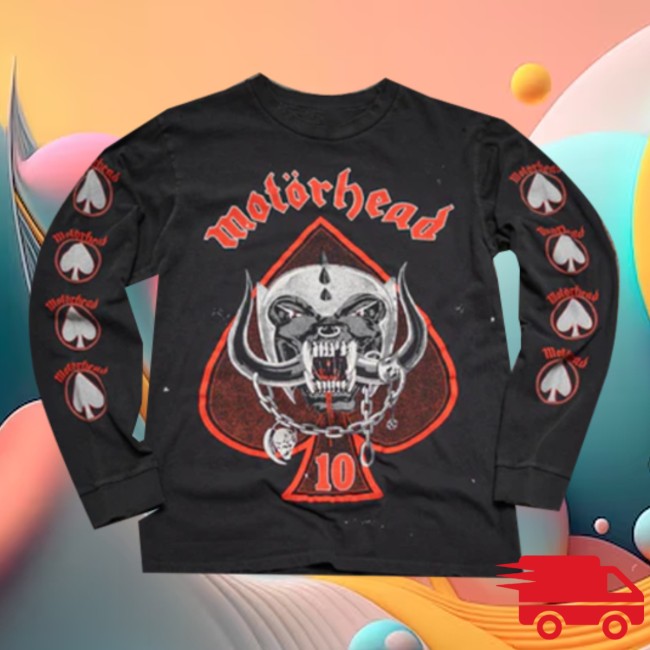 Madeworn Store Merch Motörhead Ace Of Spades Long Sleeve Madeworn Store Merch Motörhead Ace Of Spades Long Sleeve