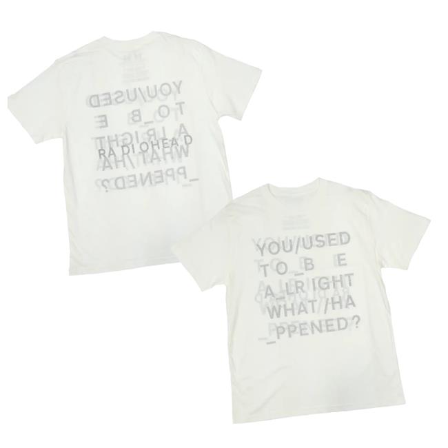 Waste Merch Store Alright Off White Inside Out T-Shirt Waste Merch Store Alright Off White Inside Out T-Shirt