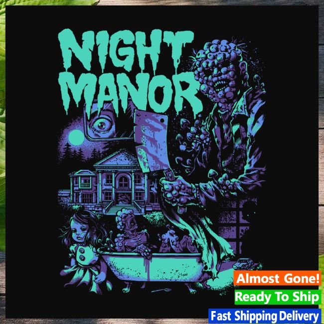 Fangamer Store Merch Ufo 50 Night Manor Long Shirt Fangamer Store Merch Ufo 50 Night Manor Long Shirt