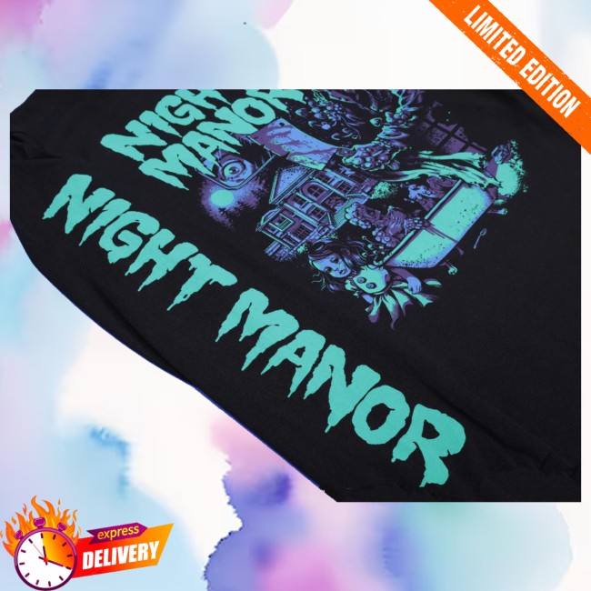Fangamer Store Merch Ufo 50 Night Manor Long Shirt Fangamer Store Merch Ufo 50 Night Manor Long Shirt