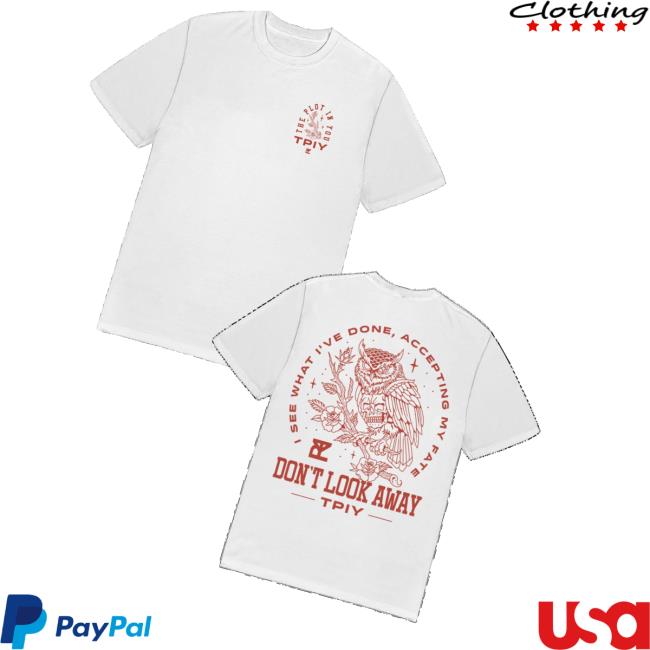 The Plot In You Shop Merch Stone White Owl Tee The Plot In You Shop Merch Stone White Owl Tee