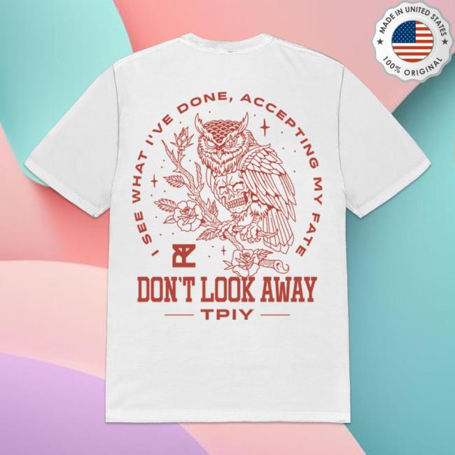 The Plot In You Merch Store White Owl Tee The Plot In You Merch Store White Owl Tee