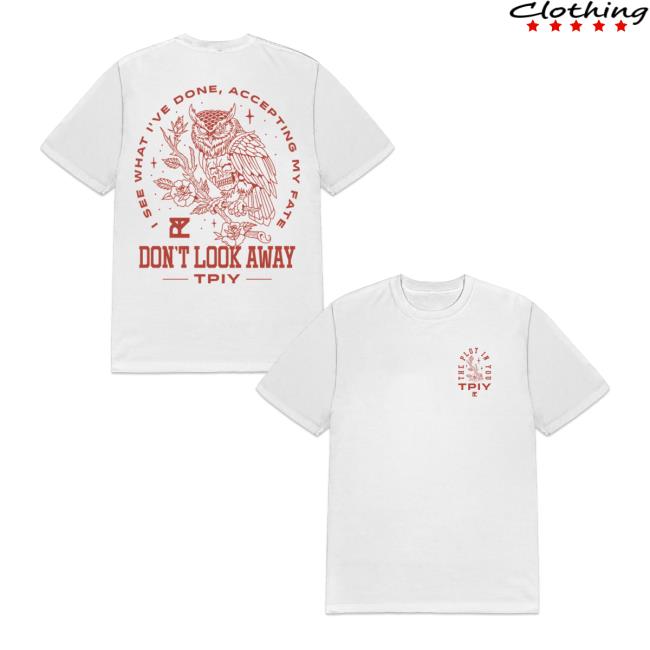 The Plot In You Merch Store White Owl Tee The Plot In You Merch Store White Owl Tee