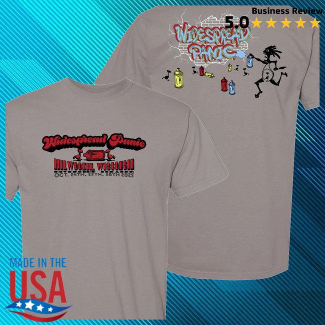 Widespread Merchandise Store Merch 2025 Milwaukee Event T Shirt Widespread Merchandise Store Merch 2025 Milwaukee Event T Shirt