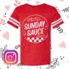 Stoneface Brewing Store Merch Sunday Sauce Football T-Shirt 3 kenny stoneface brewing store merch sunday sauce football t shirt