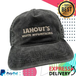 Lahouts Store Merch The Camp Washed Black Hat