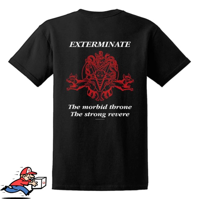 Direct Merch Store Angelcorpse Exterminate T-Shirt Direct Merch Store Angelcorpse Exterminate T-Shirt