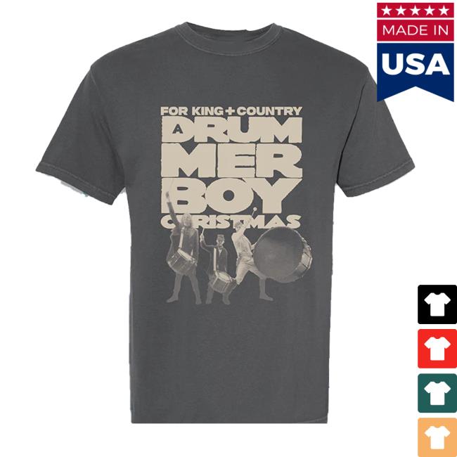 Forking And Country Merch Store A Drummer Boy Christmas T-Shirt Forking And Country Merch Store A Drummer Boy Christmas T-Shirt