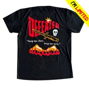 Defeater Store Merch Aif Black Tee