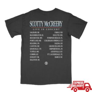 Scotty Mccreery Store Merch Square Photo Tee