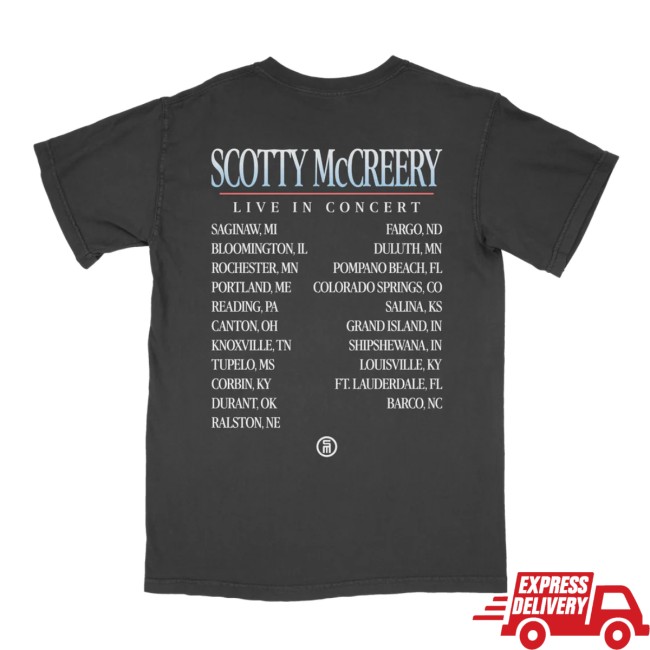 Scotty Mccreery Store Merch Square Photo Tee Scotty Mccreery Store Merch Square Photo Tee
