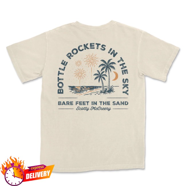Scotty Mccreery Store Merch Bottle Rockets Tee Scotty Mccreery Store Merch Bottle Rockets Tee